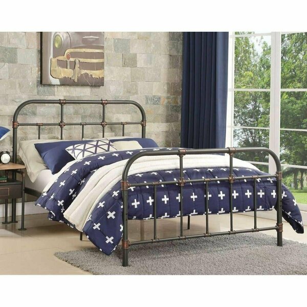 Acme Furniture Industry Nicipolis Bed, Sandy Gray - Full 30735F